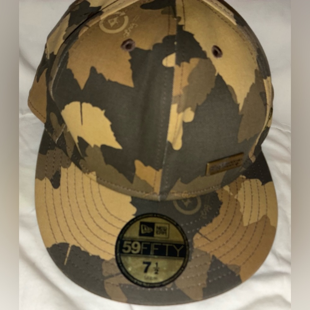 Lrg Lifted Research Group Fitted Camouflage Baseball Hat Cap Size 7 1/2  New